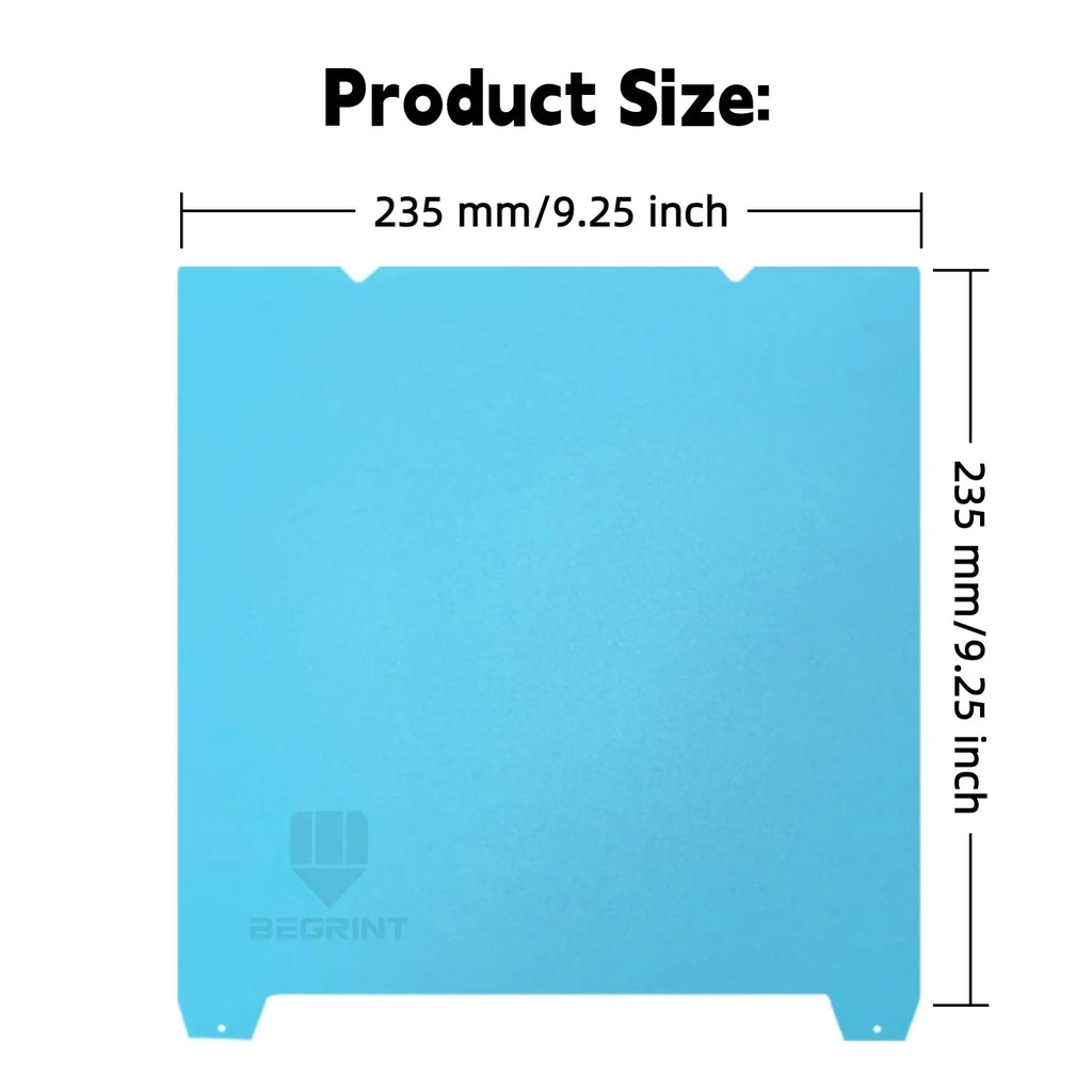 PEI Textured Build Plate 235x235mm – Creality K1 Ender 3 KE