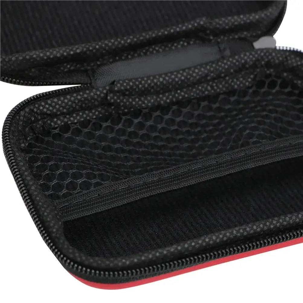 Portable PU Travel Cable Organizer Zipper Storage Bag