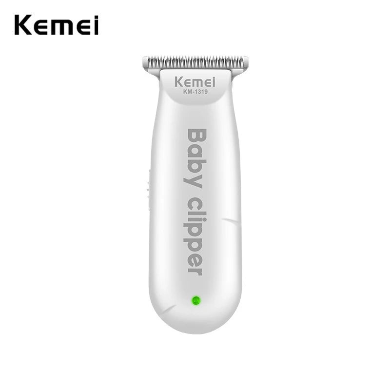 Kemei KM-1319 Baby Kids Hair Trimmer – Low Noise Rechargeable