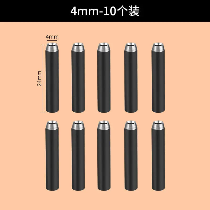 Steel Leather Hole Punch Set 1–25mm Sharp Cylindrical Punches