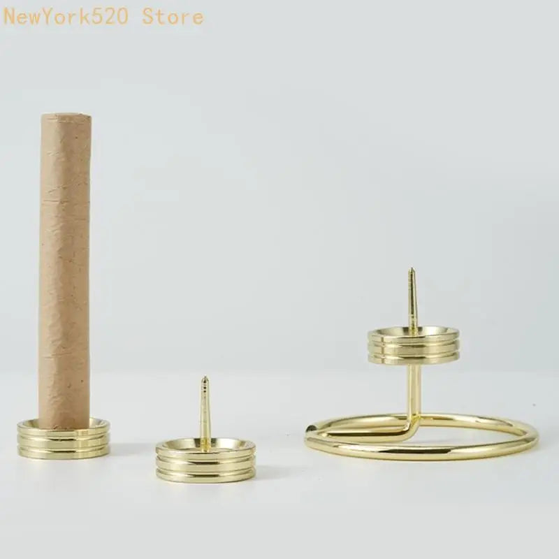 Artistic Metal Palo Santo & Incense Burner Holder – Gold