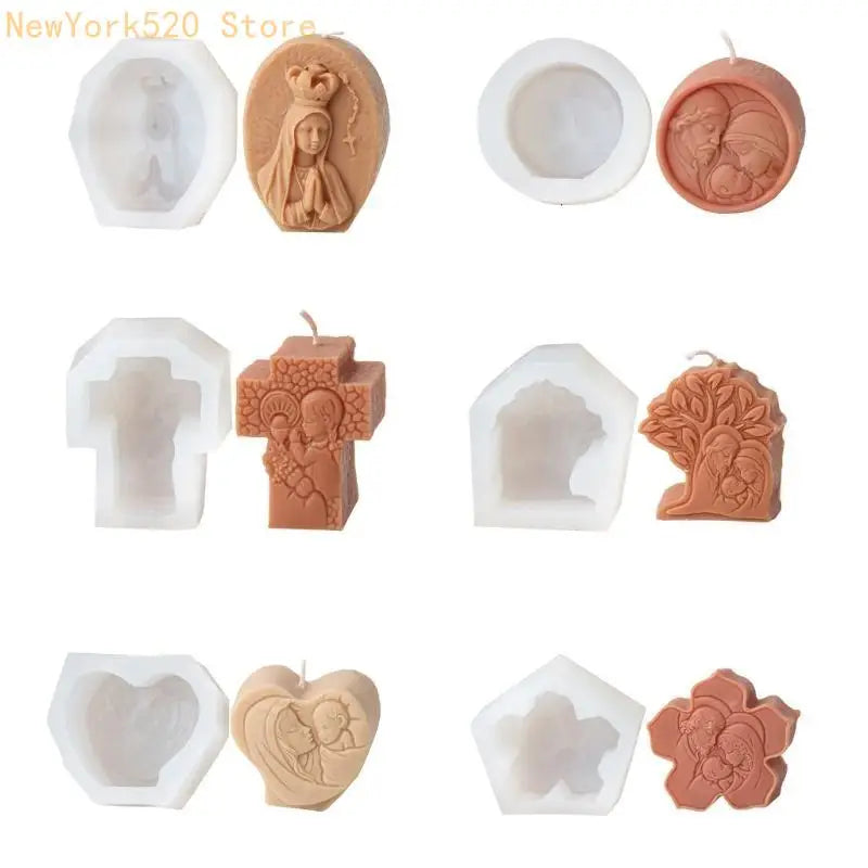 Silicone Mold for Epoxy Resin Soap & Christmas Decor