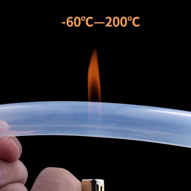 5M Food Grade Clear Silicone Tube – Flexible Aquarium Hose
