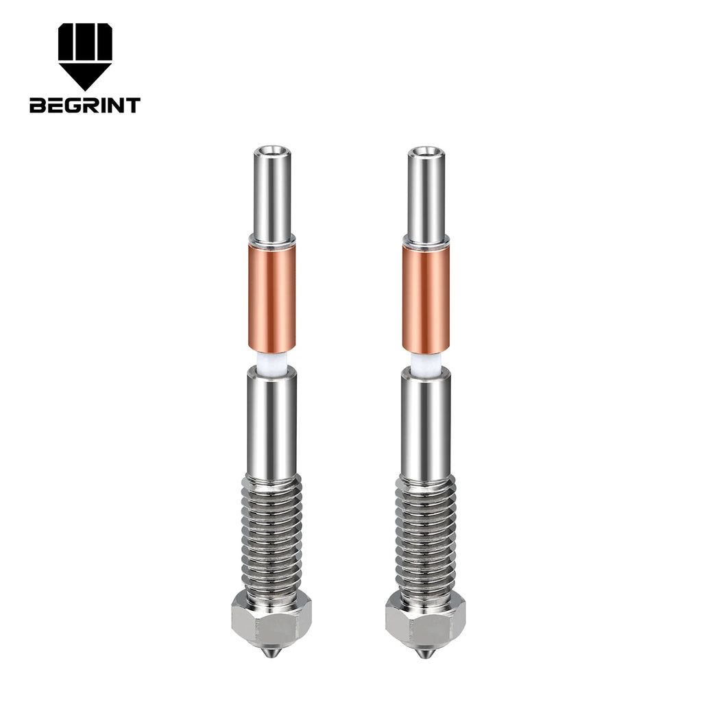 BEGRINT Bimetallic Hotend Nozzles for QIDI Plus4 – 0.2–0.8mm