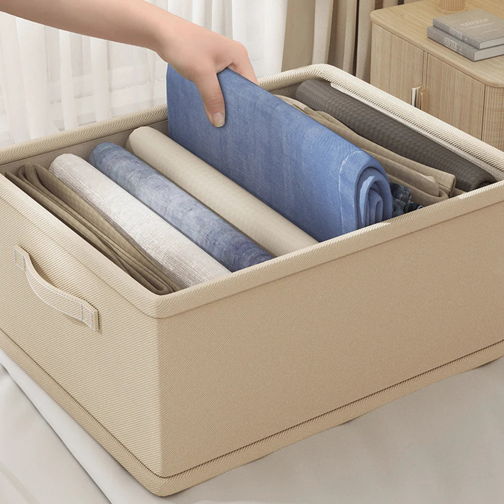 Foldable Clothes Storage Box PP Board Wardrobe Organizer