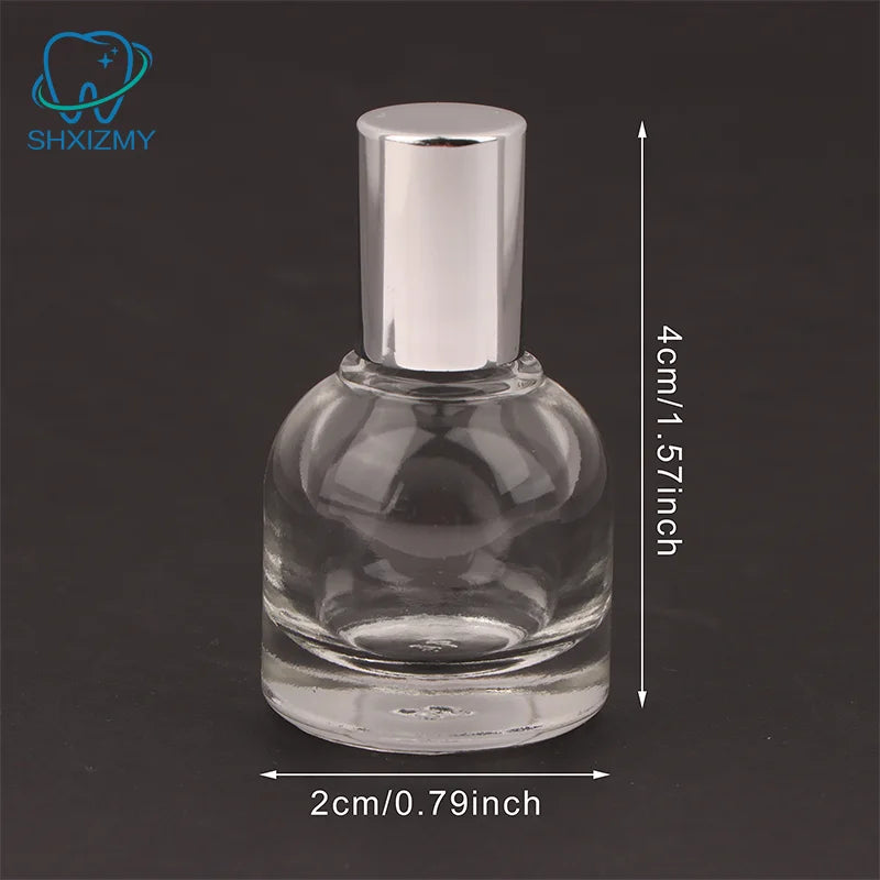 10ml Thick Glass Roller Bottle – Refillable Essential Oil Vial