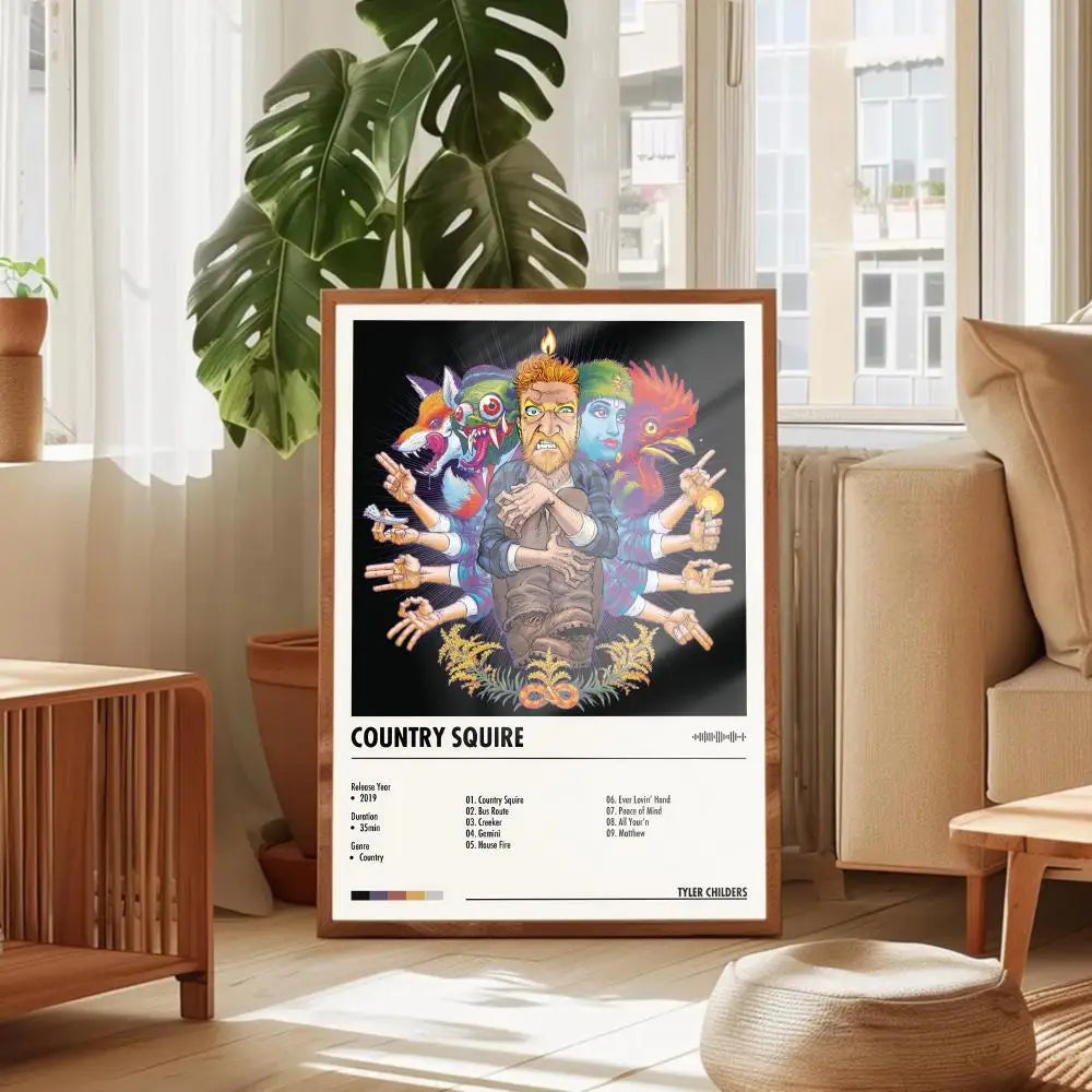 Tyler The Creator Album Cover Poster – Music Wall Art Print