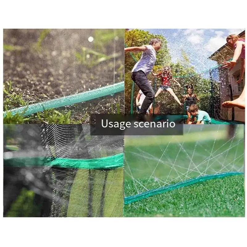 PVC Flat Soaker Sprinkler Hose 10m | Garden Irrigation – 2 Pack