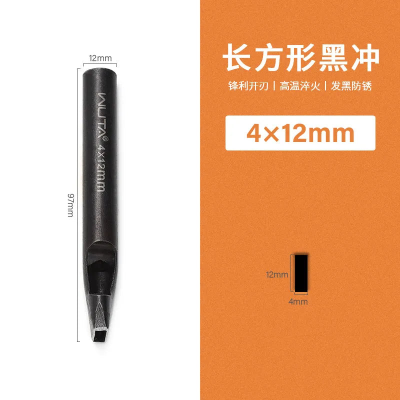 WUTA Rectangular Leather Belt Punch – DIY Manual Strap Tool