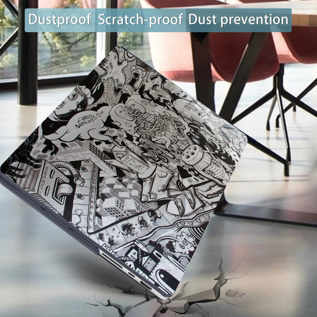 EGYAL Marble Hard Shell MacBook Air Pro Case 13 14 15 16 M4 M3