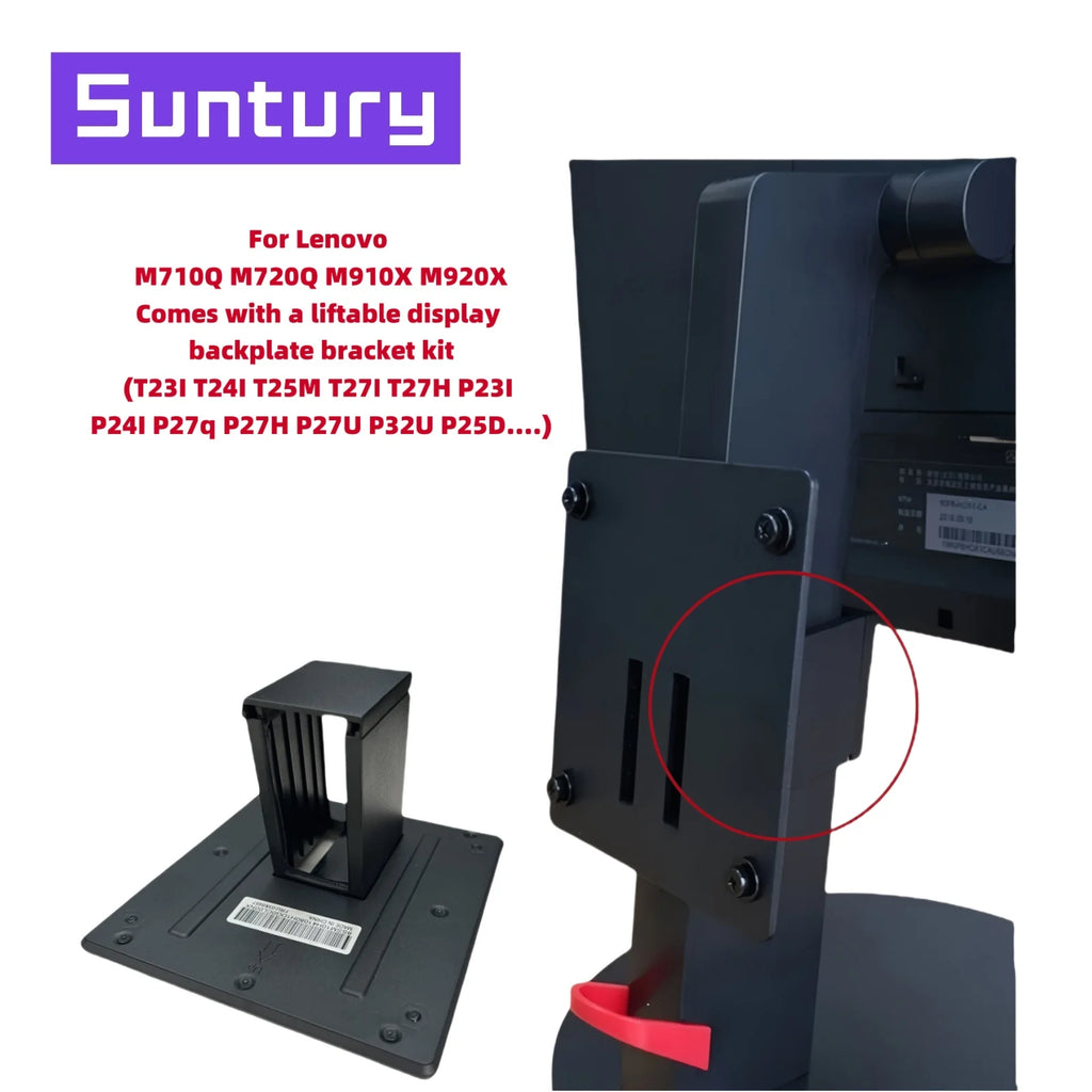 Lenovo Monitor Rear Mounting Bracket M710Q M720Q M910X M920X