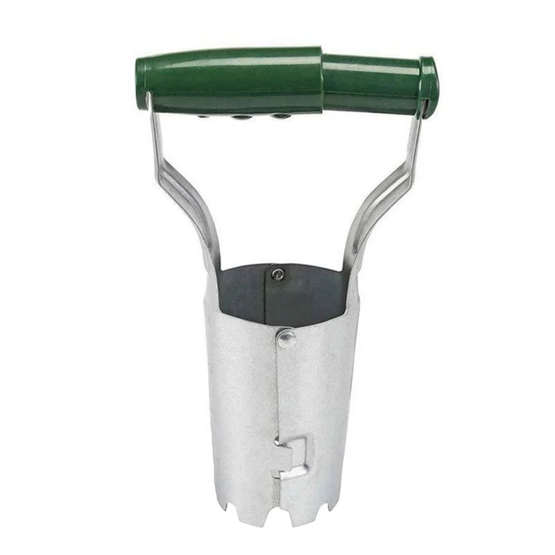 Stainless Steel Hand Dibber & Bulb Planter Set with Depth Marks