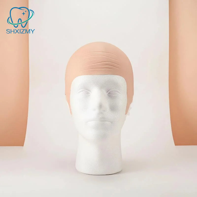 Realistic Latex Bald Cap – Halloween Cosplay Skull Wig Set