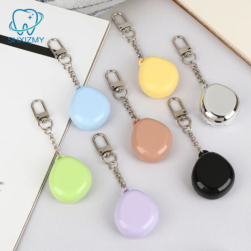 Keychain Refillable Makeup Compact DIY Case – Blush & Powder