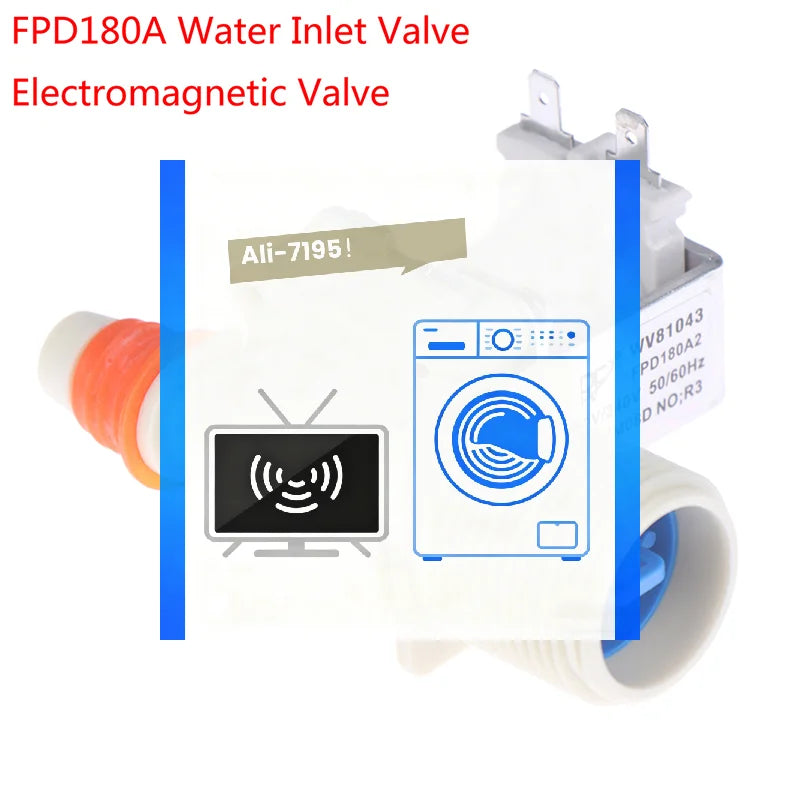 FPD180A Washing Machine Water Inlet Valve Replacement Part