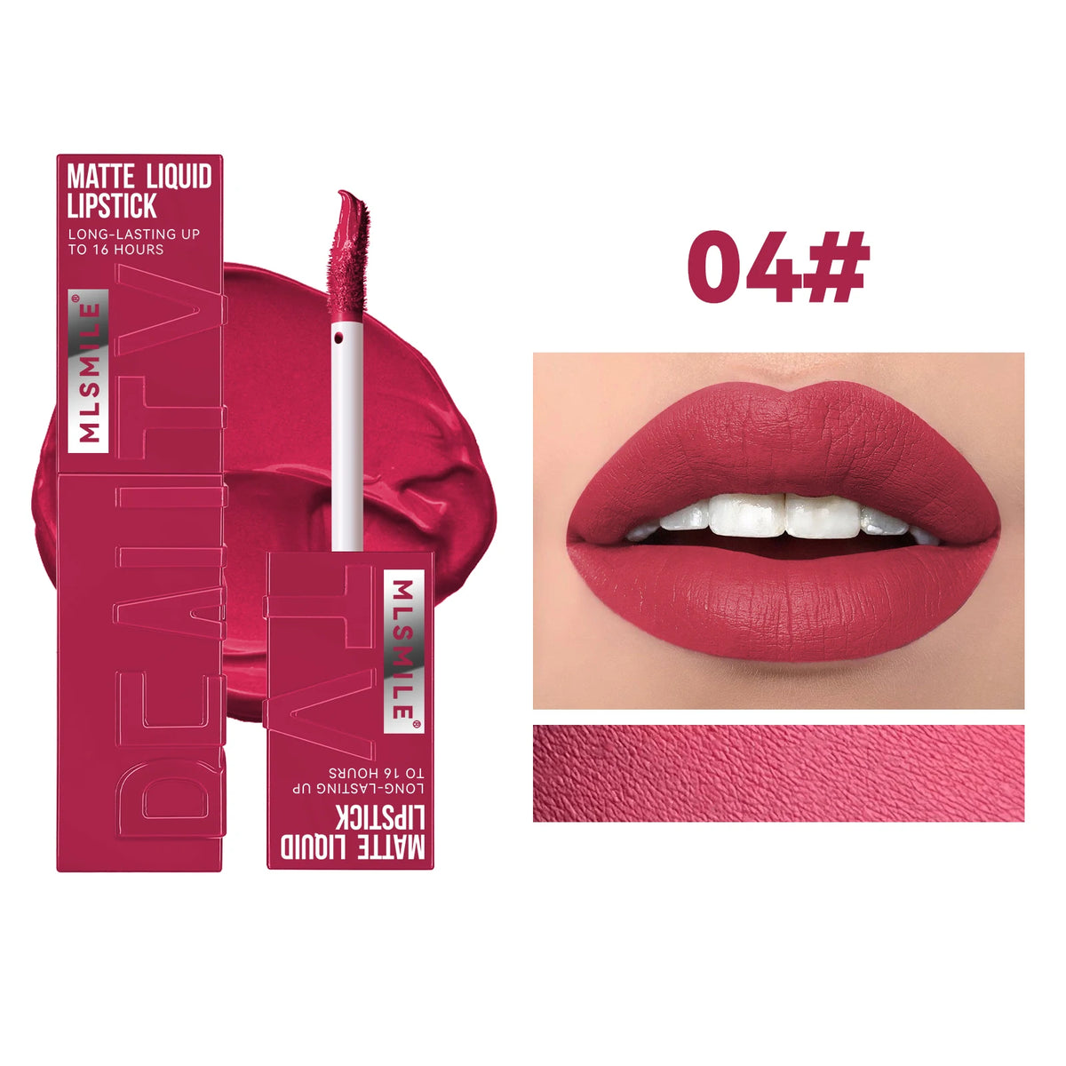 OREADEX 6-Color Pearlescent Moisturizing Lip Gloss Mirror Finish
