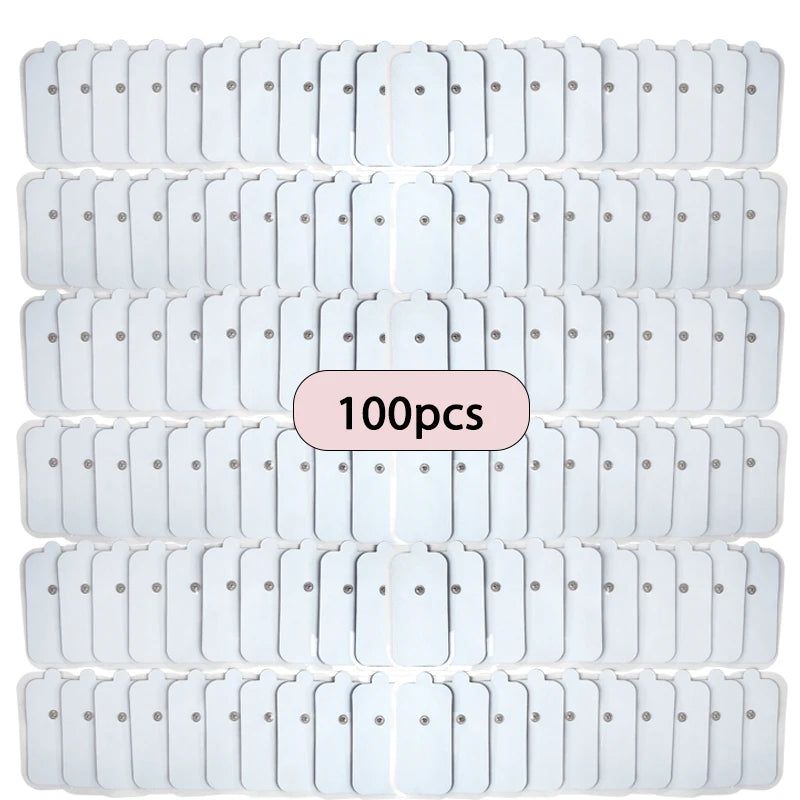 TENS Electrode Pads 5x10cm Non-Woven Reusable 20/100 Pack
