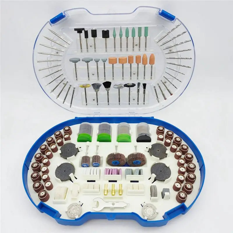 276-Piece Rotary Tool Grinding Accessories Kit – Metal Set