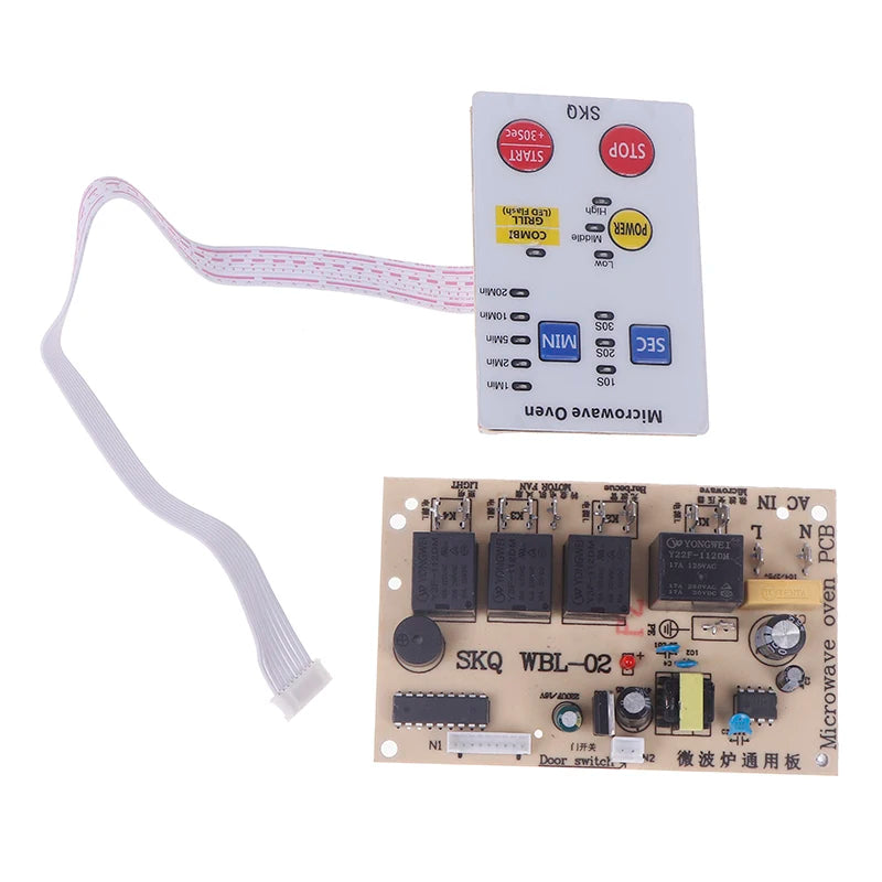 Universal Microwave Oven Circuit Board Ultra-Thin Button Replacement