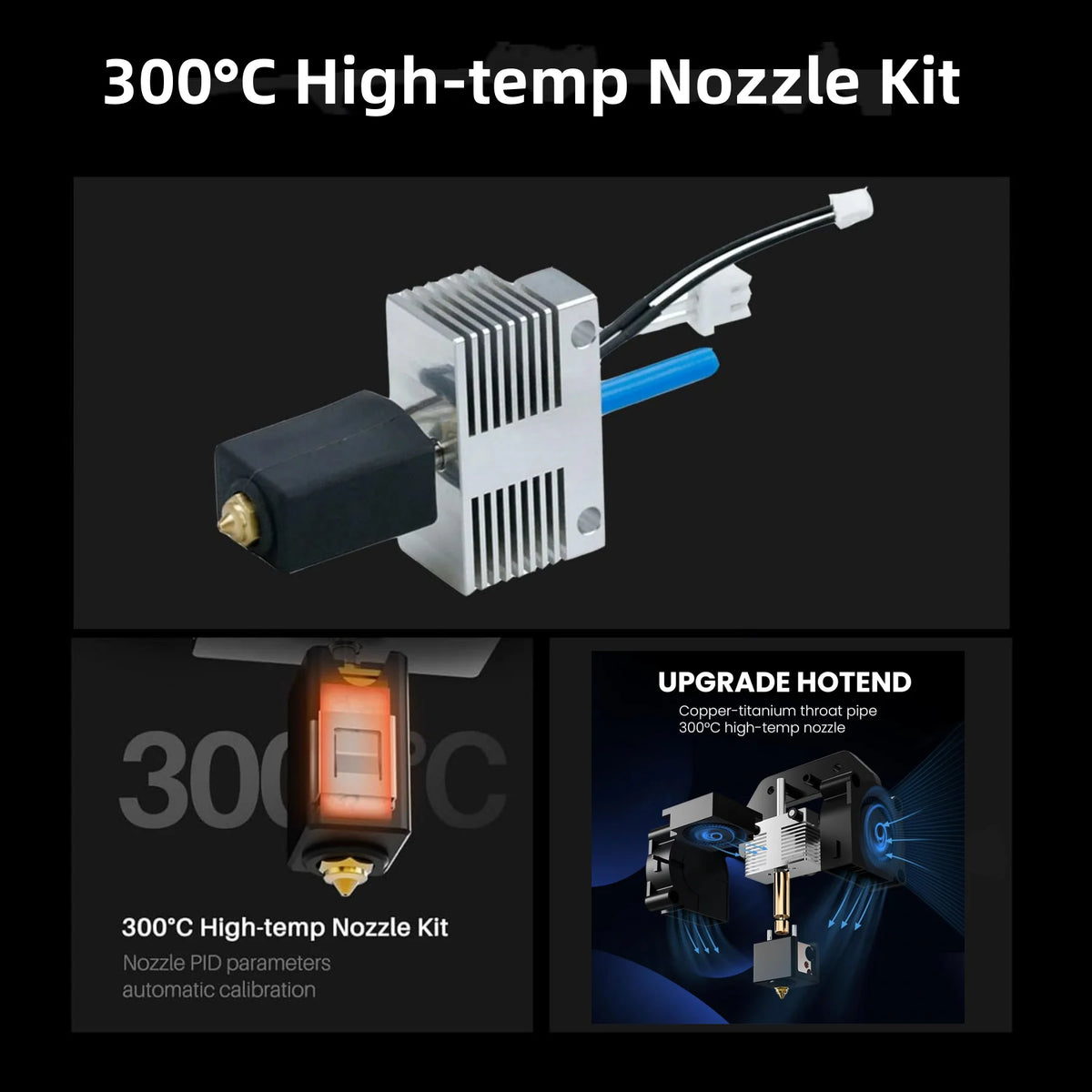 BEGRINT All-Metal Hotend Kit – Elegoo Neptune 4 Plus & 4 Max