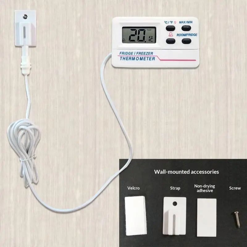 Digital Fridge Freezer Thermometer – Home, Restaurant & Bar