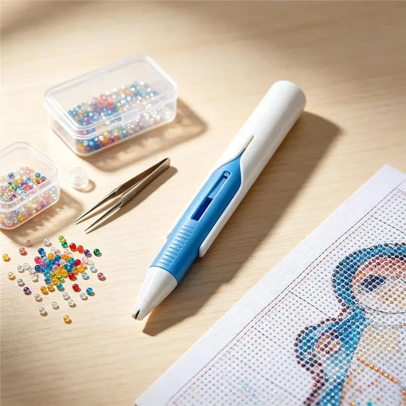 Rhinestone Painting Pen – Crystal Point Drill Handmade Tool