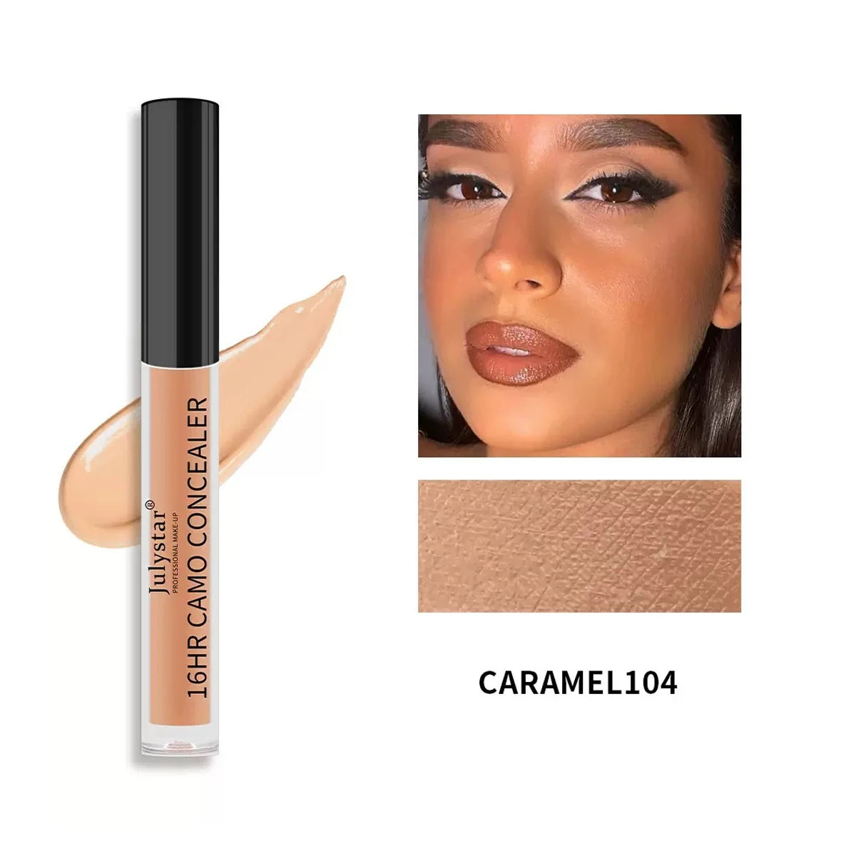 VIBE 6 Color Liquid Concealer – Full Coverage, All Skin Types