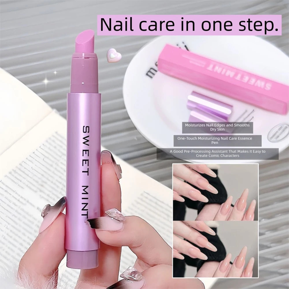 3-in-1 Nail Care Pen – Cuticle Oil Pusher & Skin Remover