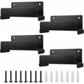 Heavy Duty Garage Ladder Wall Hooks 4-Pack – Wall Mount Hanger