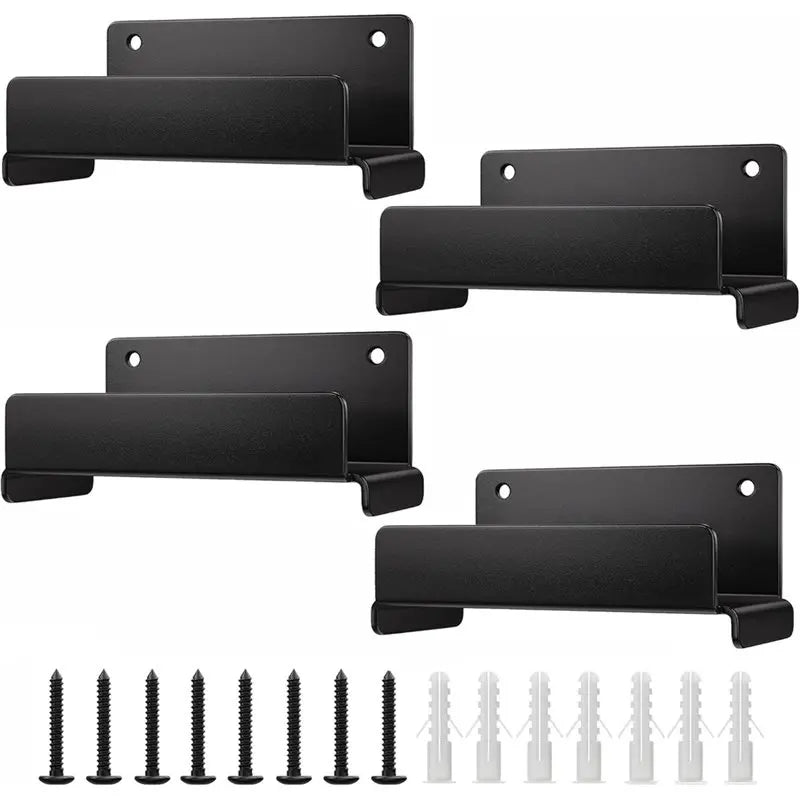 Heavy Duty Garage Ladder Wall Hooks 4-Pack – Wall Mount Hanger