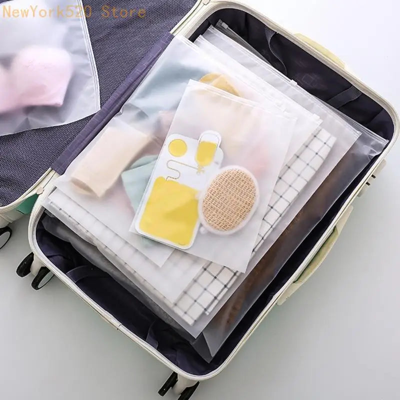 Ziplock Storage Bags for Clothes & Travel Luggage – 5-Pack