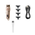 Kemei KM-2129 Cordless Hair Clipper with 4 Limit Combs