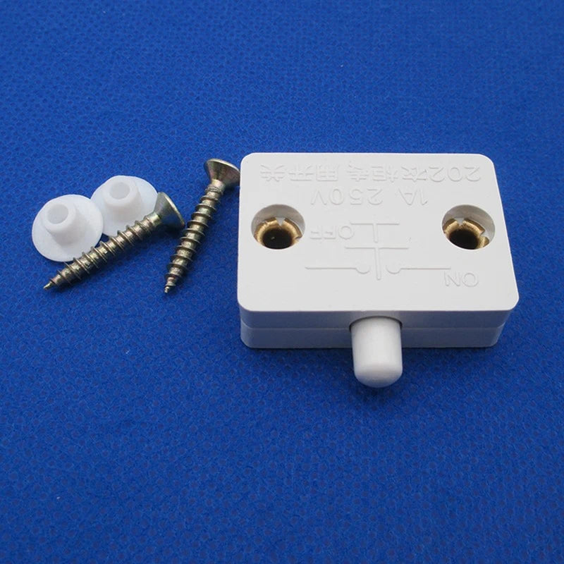 Cabinet Door Automatic Light Switch – Push Button Reset