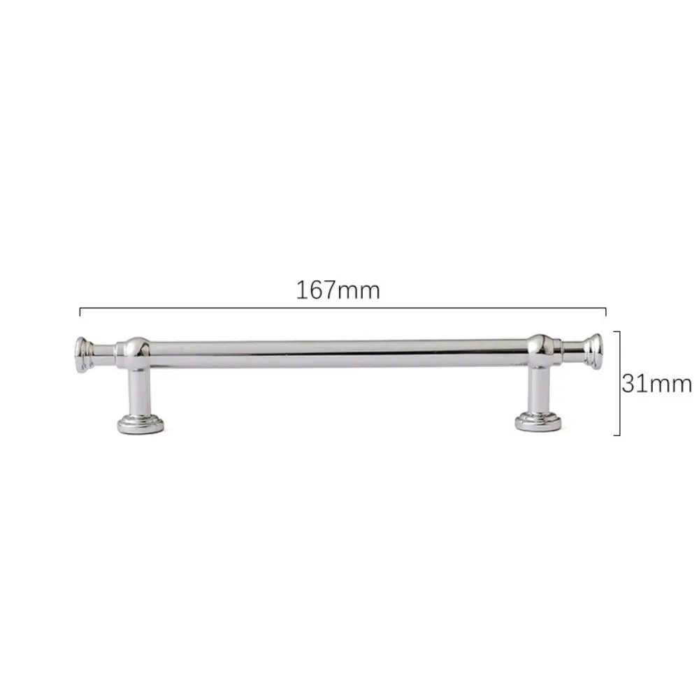 Zinc Alloy Cabinet Bar Pulls – Drawer & Cupboard Handles