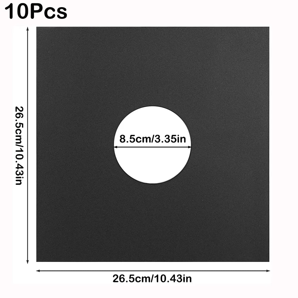 Vinyl Record Sleeves 7/10/12 Inch Inner & Outer LP Covers – 5/10 Pack