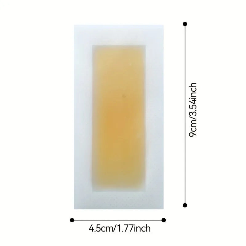 10-Pack Honey Facial Wax Strips – Brows, Lips & Cheeks