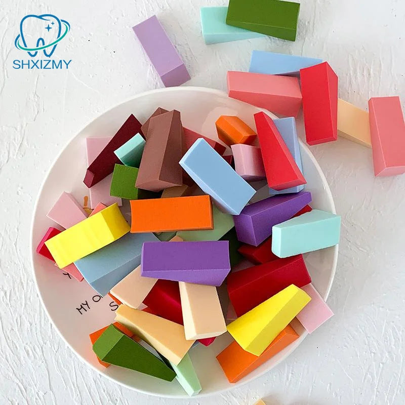 Wedge Makeup Sponges Latex-Free Foundation Blending 10/50/100 Pcs