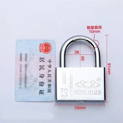 Waterproof Rust-Proof Keyed Padlock – Tamper-Proof Beam Lock