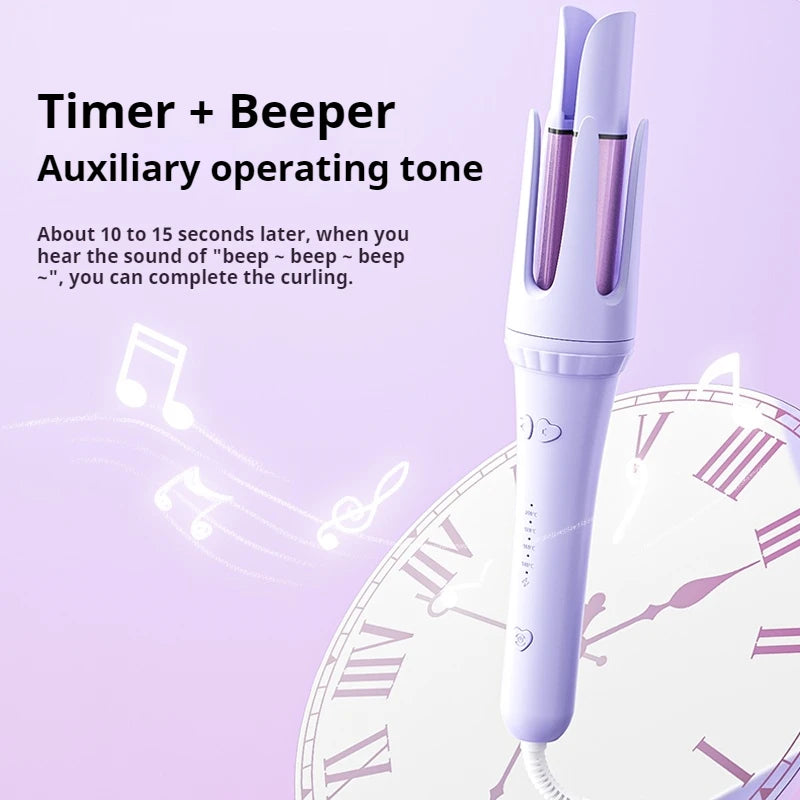 32MM Automatic Curling Iron – Ionic, Anti-Scald & Auto Shut-Off