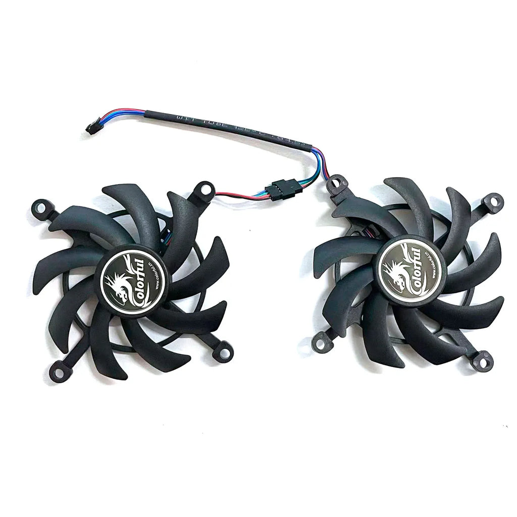 RTX 3060 Dual Replacement GPU Cooling Fan – 9-Inch 4PIN