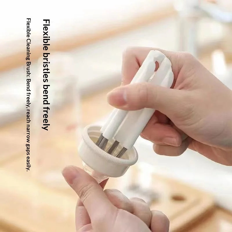 Mini Groove Brush – Bottle Lid & Cup Gap Cleaner Tool