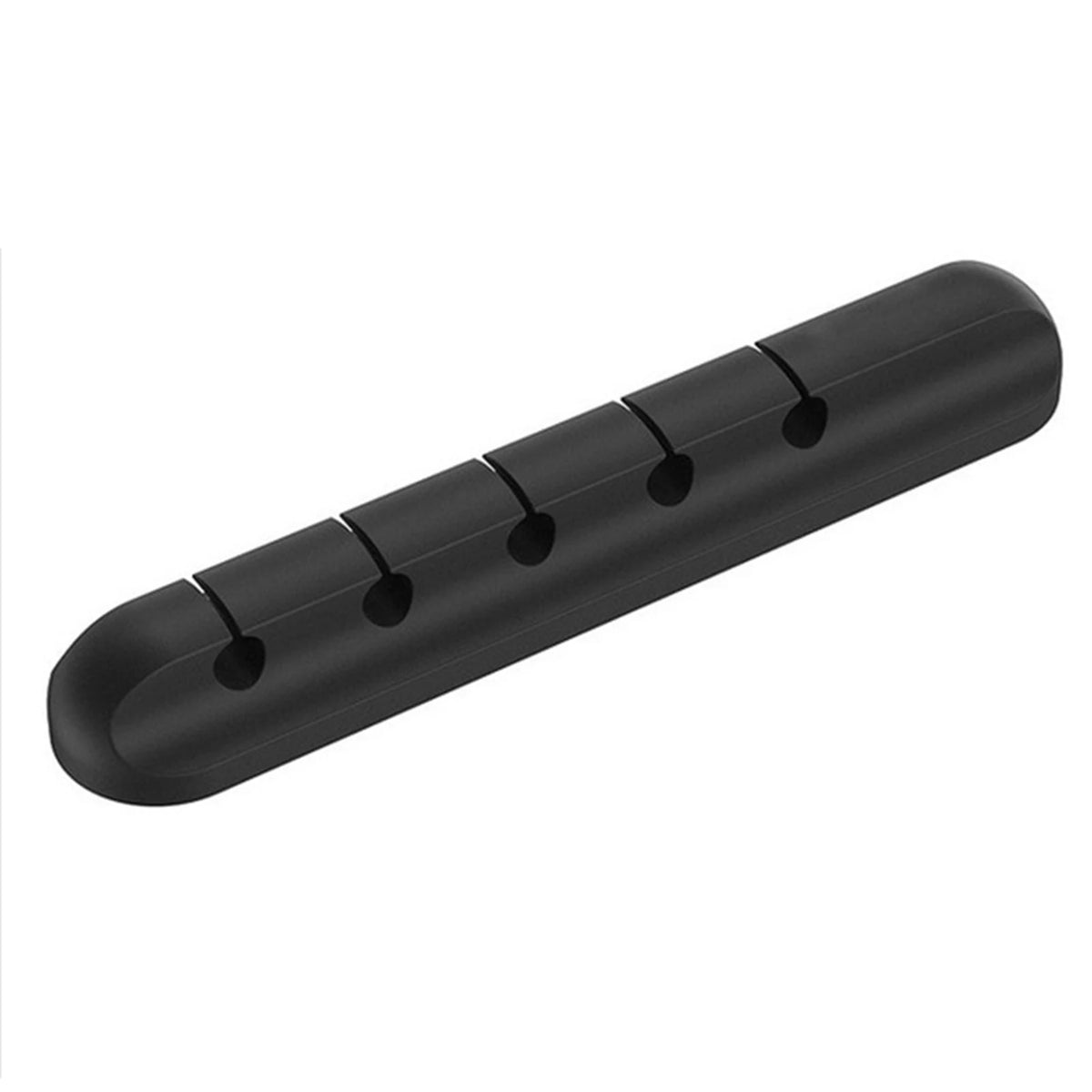 Silicone Desktop Cable Organizer – Multi-Hole Cord Holder