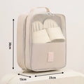 Portable Travel Shoe Bag – 3-Pair Multi-Use Organizer