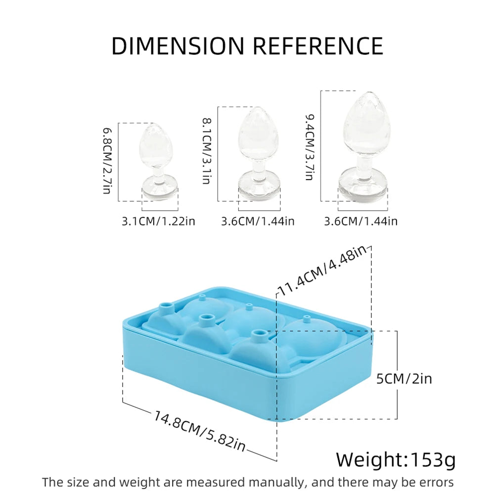 Novelty Silicone Ice Cube Mold – Fun Shape for Cocktails