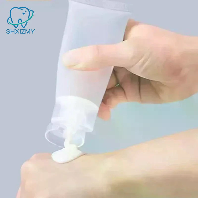 10Pcs Refillable Empty Squeeze Tubes – Lip Gloss & Cream