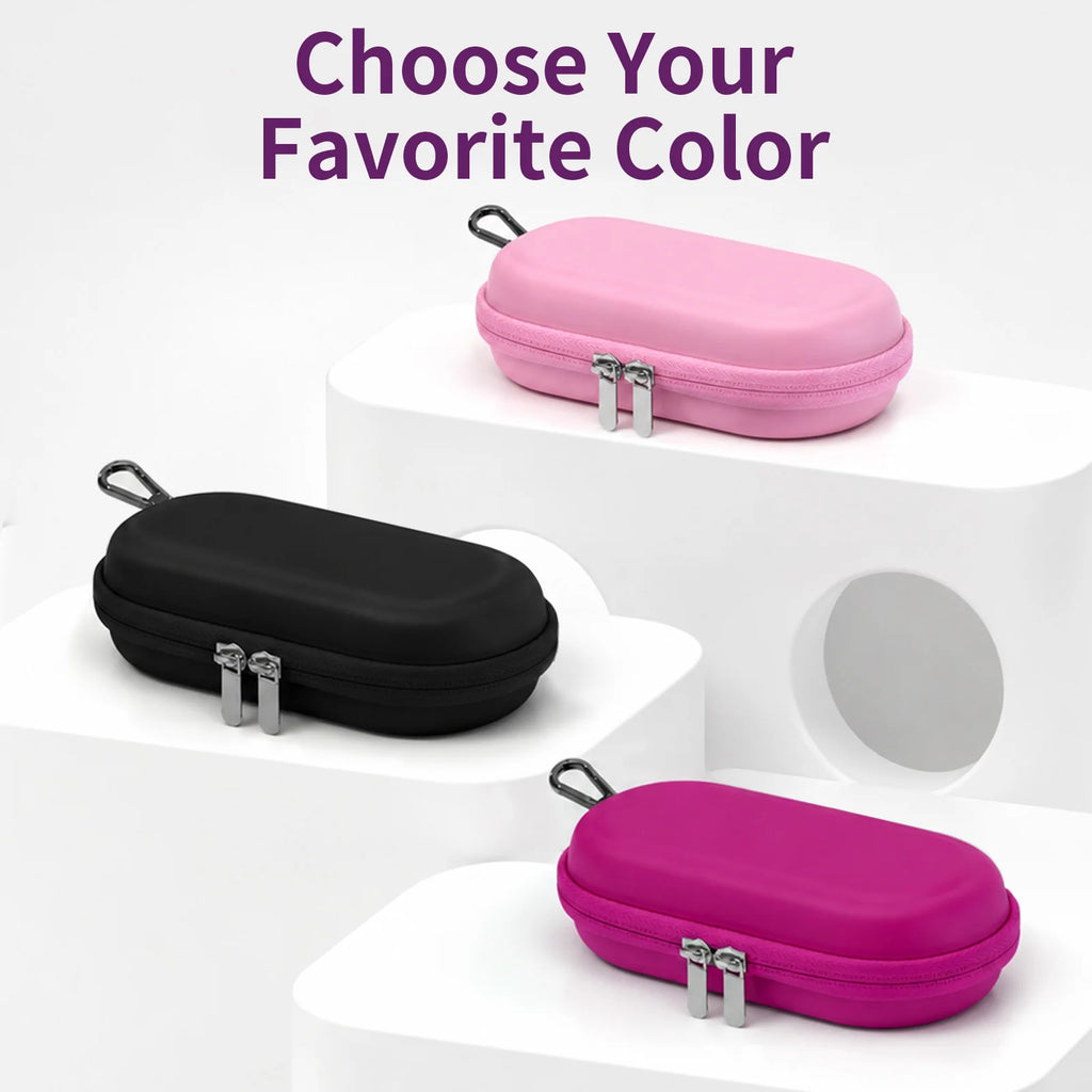 Hard Shell Double Glasses Case – Dual Sunglasses Travel Box