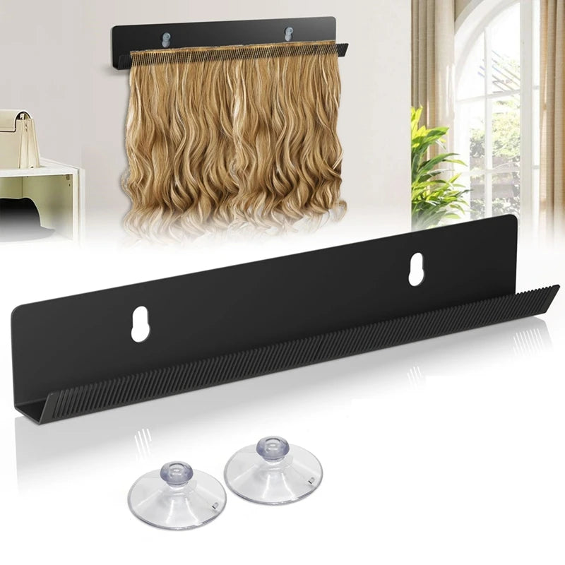 Black Hair Extension Hanger Holder – Styling, Drying & Storage