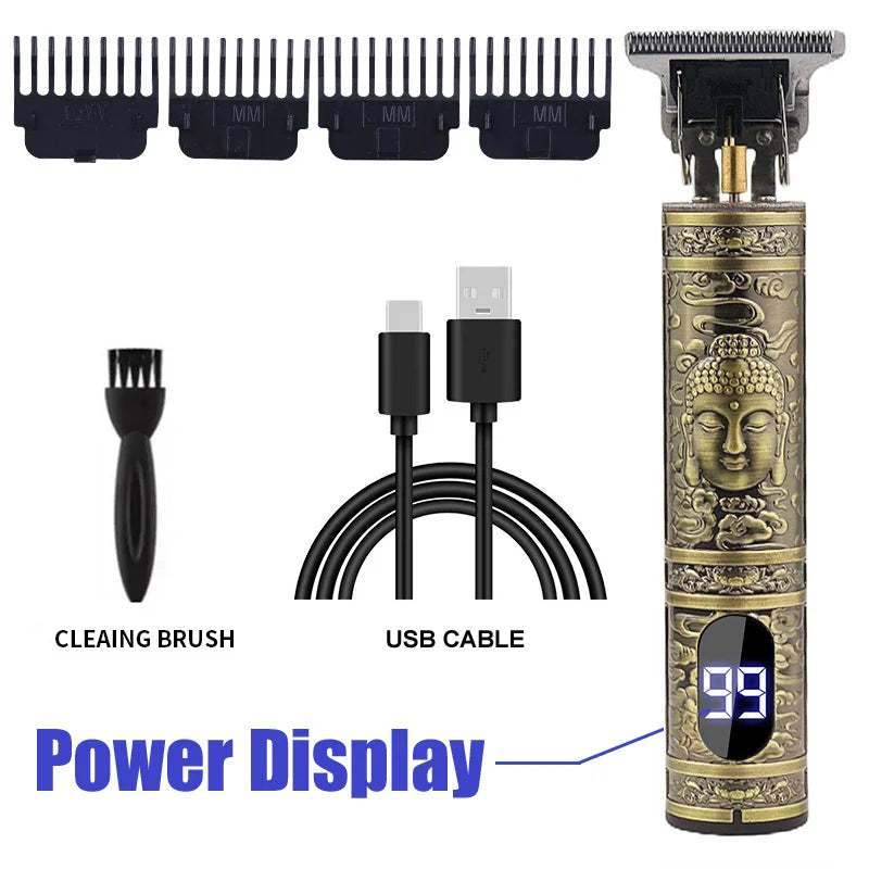 XMSJ T9 Rechargeable Men's Hair Clipper & Trimmer – 120Min