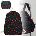 Cute Floral 3-Piece Girls Backpack Set with Pencil Case