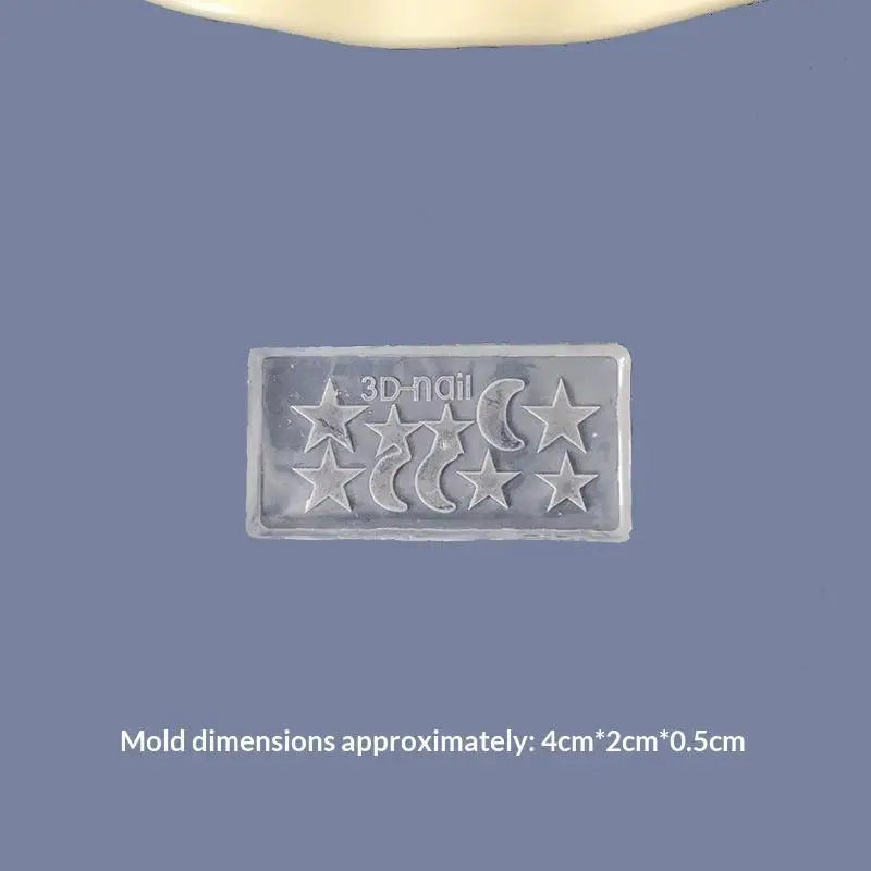 3D Silicone Nail Mold Template – DIY Nail Art Carving Tool